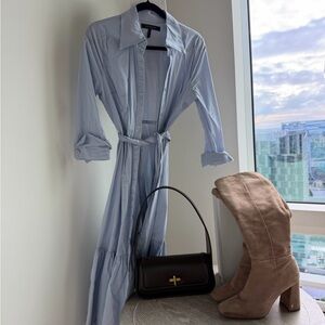 BCBGMaxAzria Light Blue Dress